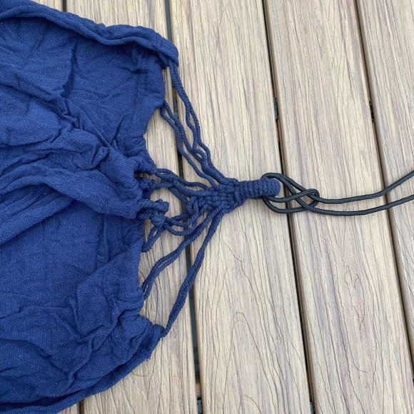 Corona Beer Hammock w Storage Bag Packable Limited Edition Promotional Item Blue - Picture 3 of 3